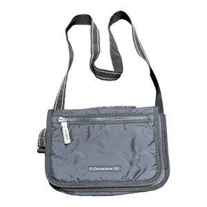 Connections Mini Crossbody Bag Women's Black with White Accents